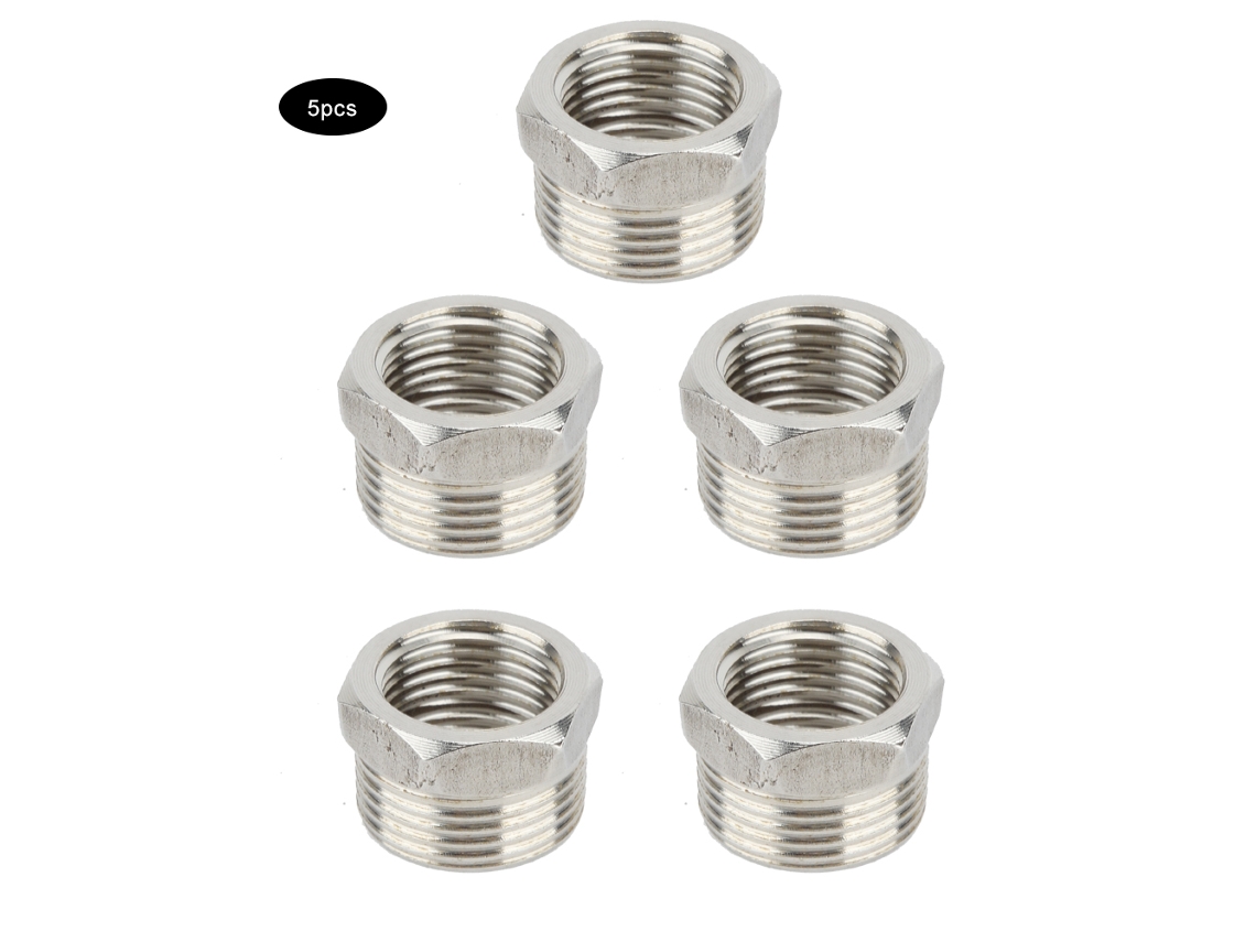 Peças Adaptador Conexão G1/2 Aço Inox Banheiro Cozinha