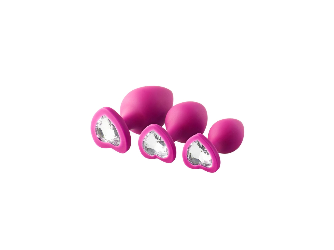 Plug Anal DREAM TOYS Flirts (Cor de Rosa - Ø 4,4 cm)