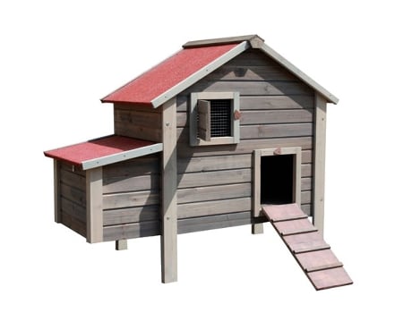 Gallinero para 3-4 gallinas - Casa de Madera para gallinas- Gallinero Annabel de Exterior
