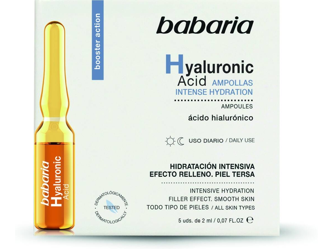 Ampolas BABARIA Acido Hialuronico (5x2 ml)