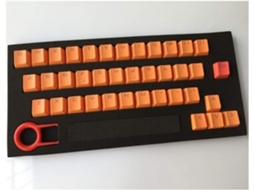 Lurelia Keycaps Retroiluminado Mais Esc Double Shot Pbt 37 Teclas Para Teclado Mecânico