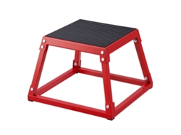 Plataforma Pliométrica E Step Box Em Aço Para Saltos, Treino Crossfit Tekmaquinas