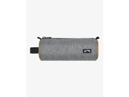 Estojo Barril, 50 Poliéster 50 Poliéster Reciclado, 80 X 233 X 80 Mm, Cinza E Preto Billabong