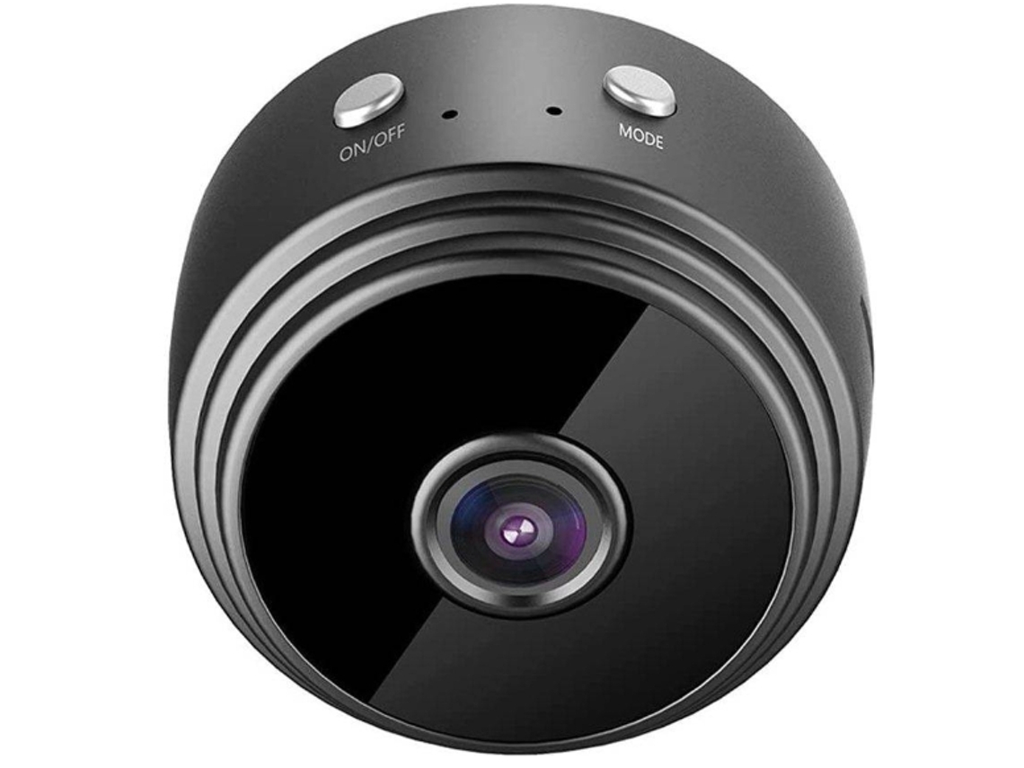 Câmera Oculta A9 Mini Com Visão Noturna E Wifi, Hd 1080p (preta)