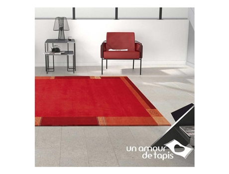 Tapete LUXOR (200 x 250 - Lã - Vermelho)