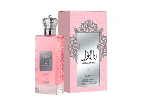 Perfume NUSUK Ana Al Awwal Wardi Eau de Parfum Mulher 100Ml