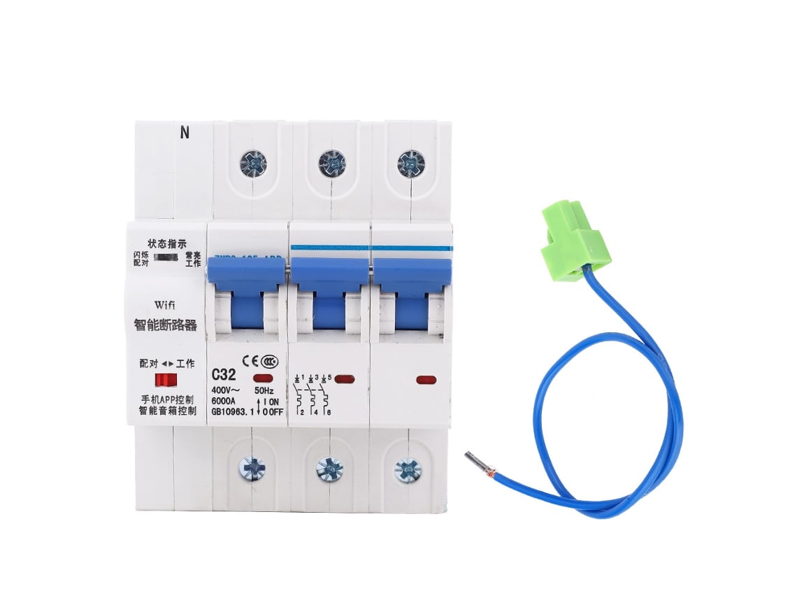 Interruptor WiFi 3 Polos Controle Remoto | S/MARCA