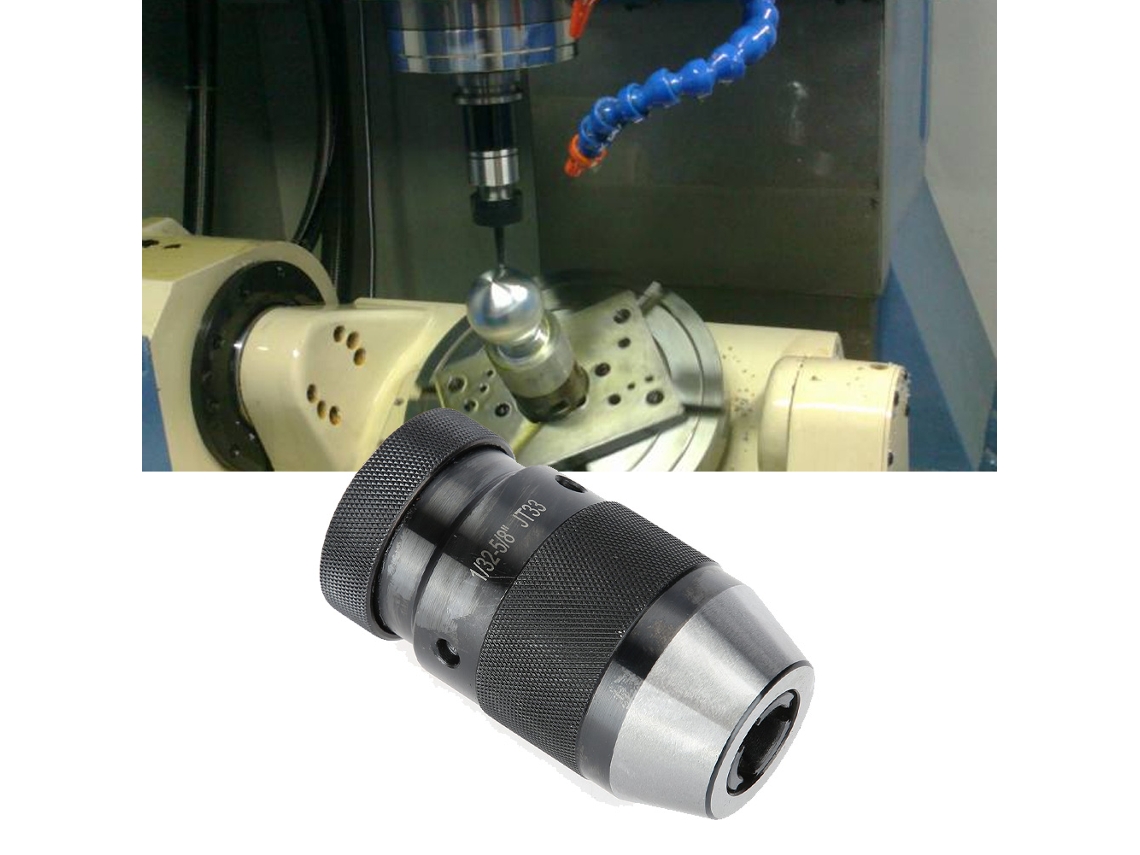 Laxiscreed Porta-ferramentas Para Torno Cnc Em Aço Carbono Com Aperto Automático De 1/32 A 5/8 Polegadas