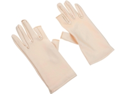 Luvas De Proteção Solar Uv Em Tecido Macio Para Manicure, Anti-