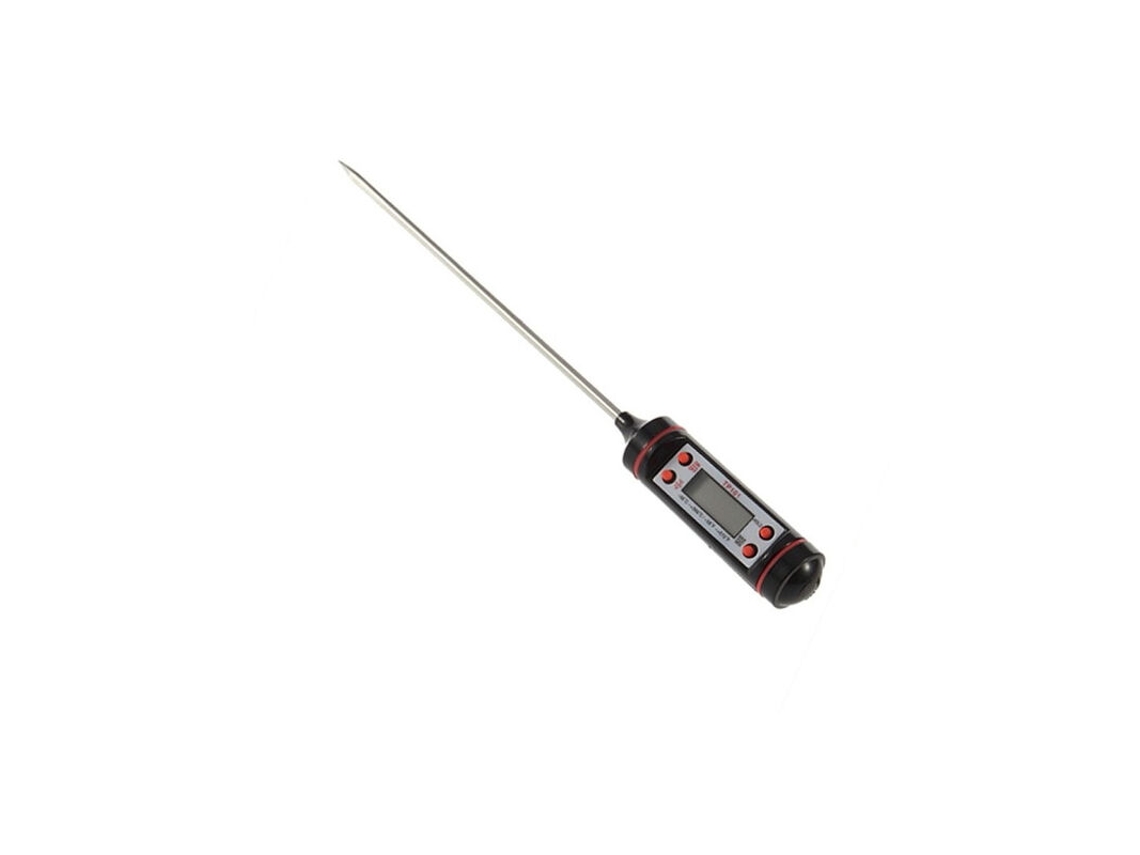 Conjunto de 2 Termômetros Digitais para Carne, Ideais Cozinha, Culinária, Churrasco e Uso Doméstico. Medidor Temperatura. AQUAFORGE