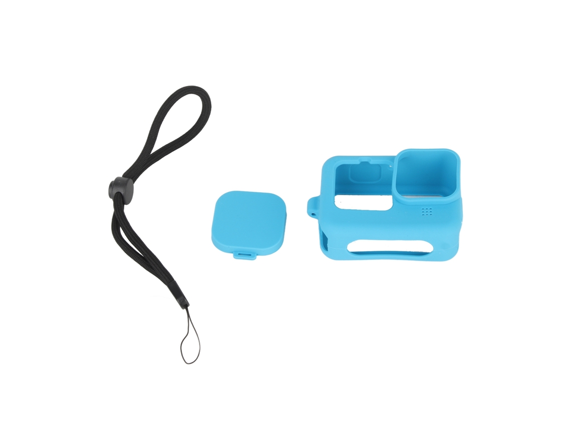 Capa Protetora De Silicone Para Câmera Gopro 9 Com Tampa De Lente E Acessórios Macios