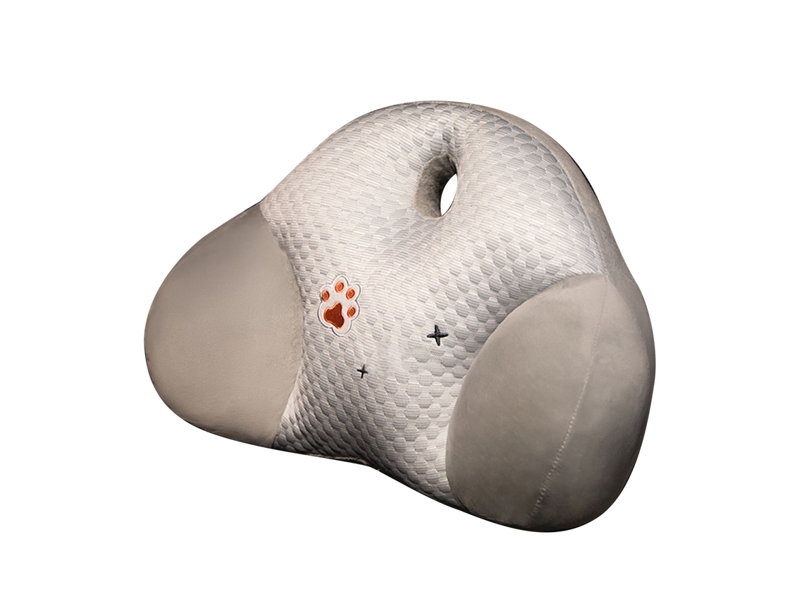 Almofada Corporal Longa Respirável Pelúcia Lavável 85cm