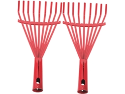 Ancinho de Aço Topbathy 2 Peças para Jardim