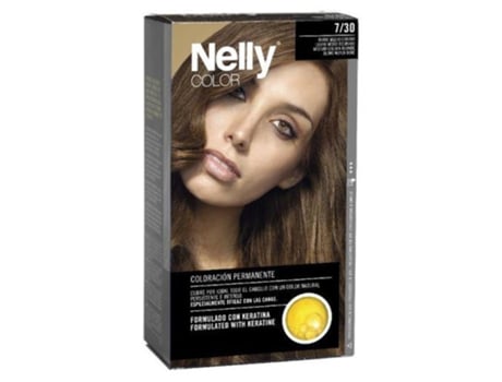 Nelly Creme Intense Coloração permanente Tom 7 3 Louro medio
