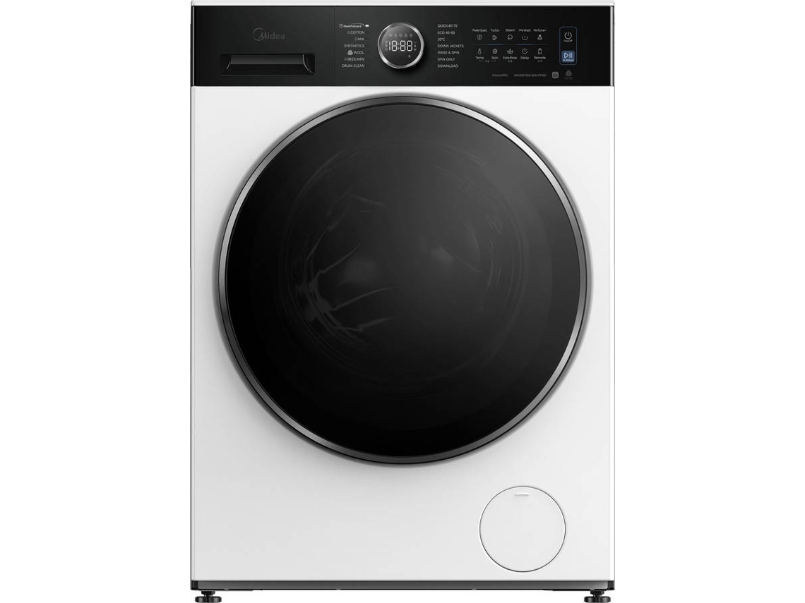Máquina de Lavar Roupa MIDEA MF205W80BA30/W-ES (8 kg - 1400 RPM - Branco)