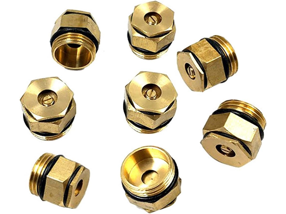 Conjunto de 10 Aspersores Giratórios 360 Graus S/MARCA
