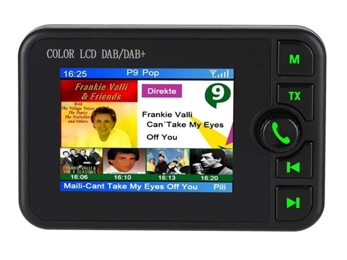 Rádio Dab Yizhood C6 2.4 Lcd Tf/usb 3.5mm Preto