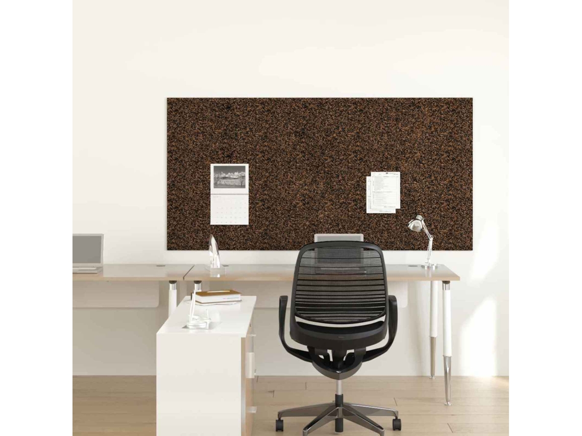 Vidaxl Rolo De Cortiça Castanho 200 X 100 Cm Cortiça E Borracha