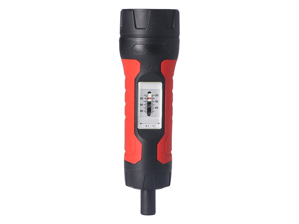 Chave de fenda com torque predefinido e cabo ergonômico antiderrapante para tarefas elétricas manuais.