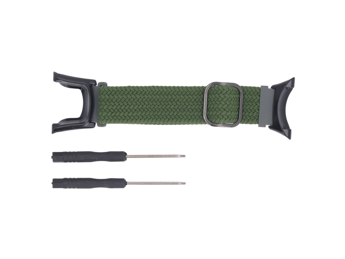 Pulseira De Nylon Ajustável Lavável Para Suunto Ambit Verde Od