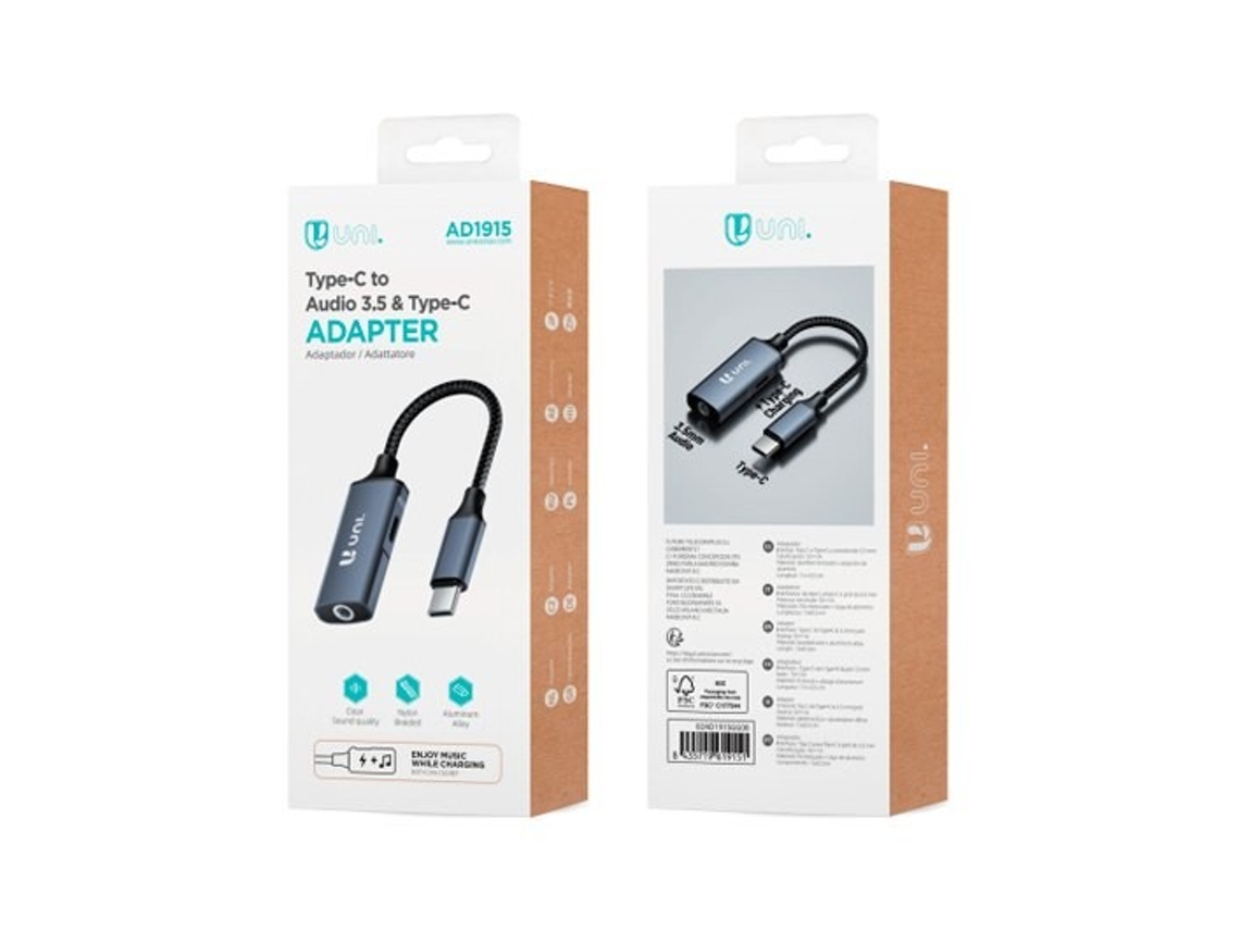 Adaptador Uni Jack 3,5 A Usb CHm