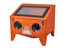 Cabine De Jato De Areia 40 Gal 40–120 Psi Com Pistola E 4 Bicos De Cerâmica Tekmaquinas