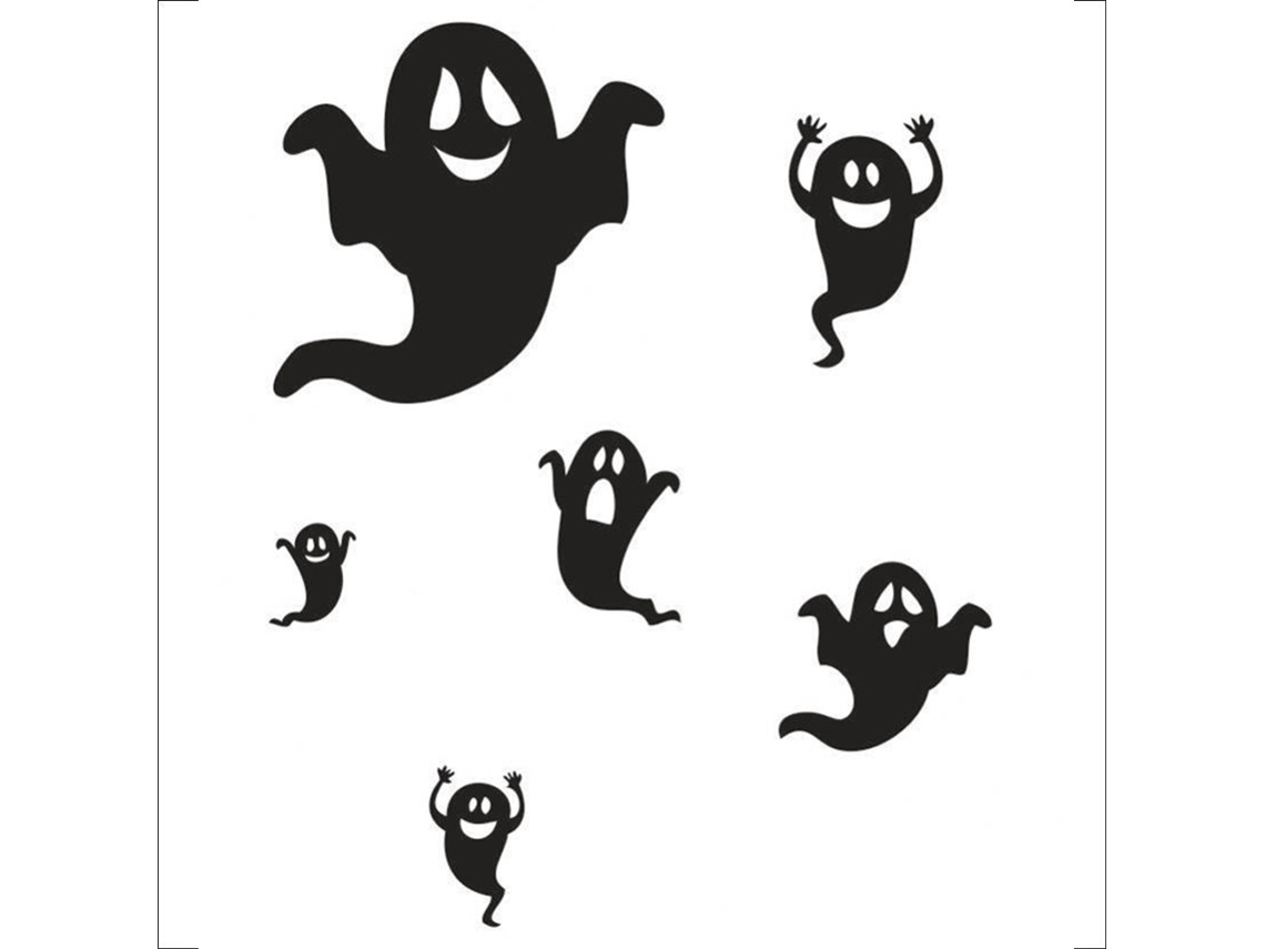 Laxiscreed Adesivos De Parede Removíveis Para Quarto, Sala E Decoração De Halloween