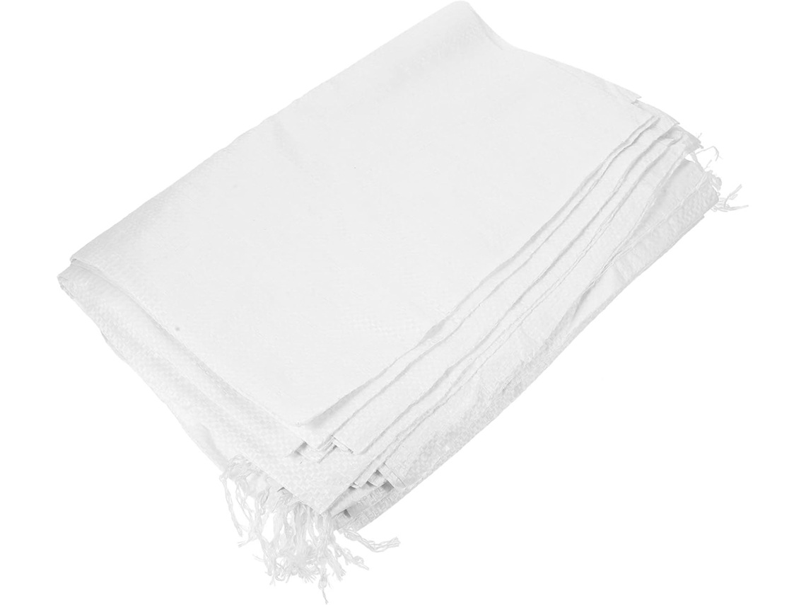 Lote De 24 Paquet Demballage Branco Em Polipropileno 30x45 Cm Dexpédition Express Résistants Grands Multiusos