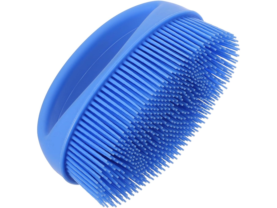 Escova De Silicone Portátil Para Corpo E Couro Cabeludo | Esfoliante, Design Ergonômico, Ideal Para Banho E Viagens, Cor