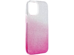 Capa iPhone 12 Mini LMOBILE Shining Rosa