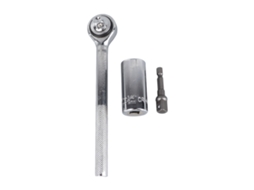 Chave De Boca Ratchet Universal 7-19mm Aço Cromo-vanádio Para Reparos Domésticos E Carro