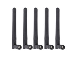 5pcs Antena Plegável Omnidirecional Exterior Sma Macho Módulo Sem Fio
