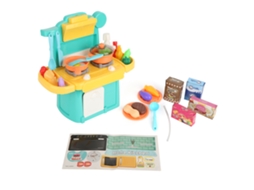 Primerox brinquedo de Cozinha Infantil Simulação Utensílios Jogo de Cozinhar Cenários Brinquedo de Casa Tipo B