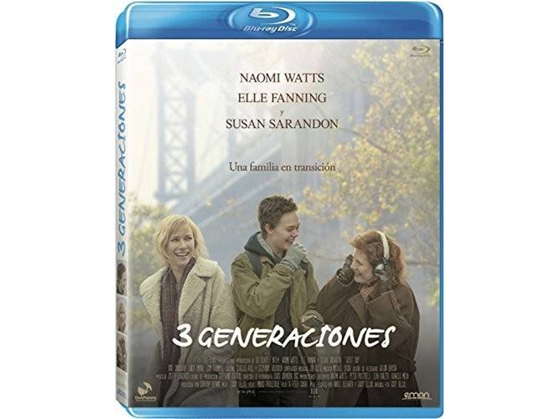 Blu-Ray 3 Generaciones (Edição em Espanhol)