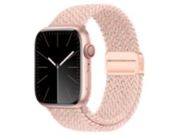 Bracelete Para Apple Watch 38/40/41/42mm Rosa Estelar Cuich