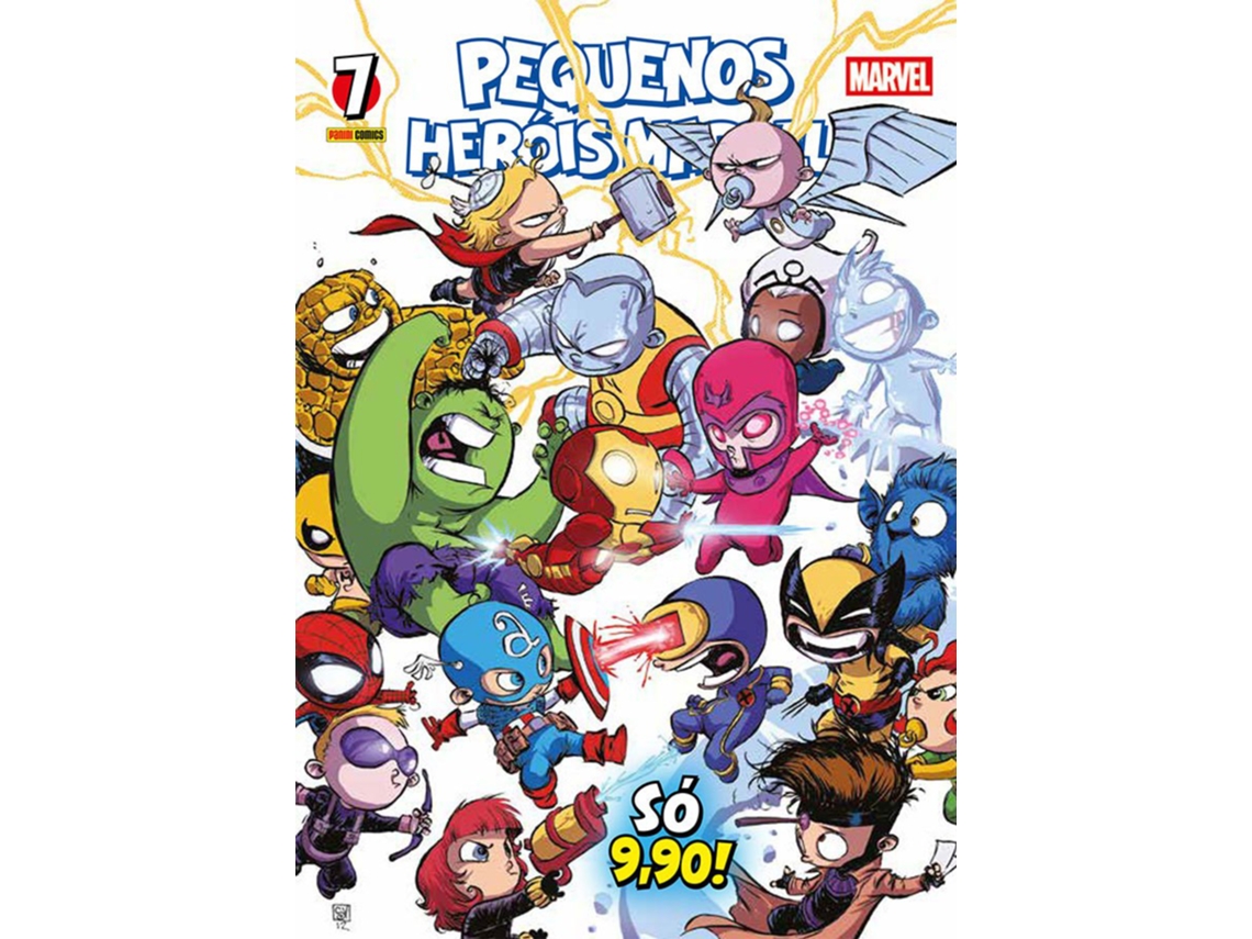 Livro Pequenos Heróis Marvel 07 De Chris Giarrusso (português)