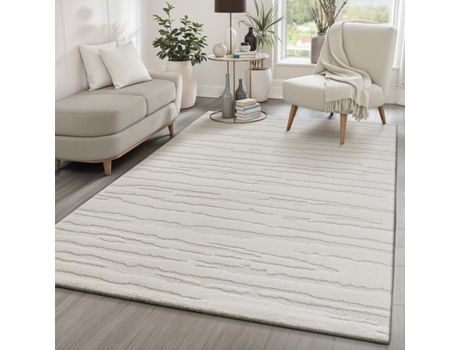 Tapete The Carpet Everest Moderno Design - Creme - 240 X 340 Cm