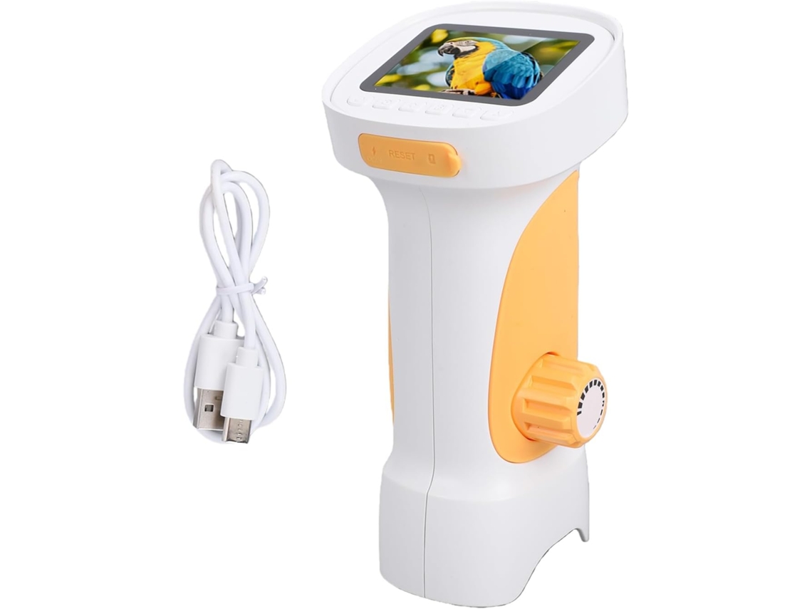 Microscópio Digital 1000x Com Ecrã Ips De 2,4 Polegadas (tamanho De Bolso)