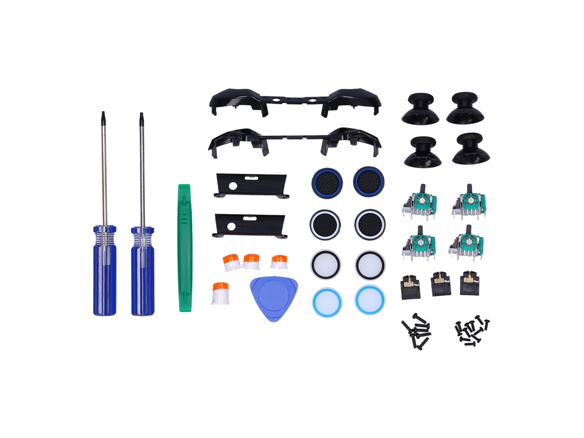 Aetheria kit de Reparo para Controle Xbox One S Modelo 1708 com Botões Abxy, Joysticks e Ferramentas de Instalação