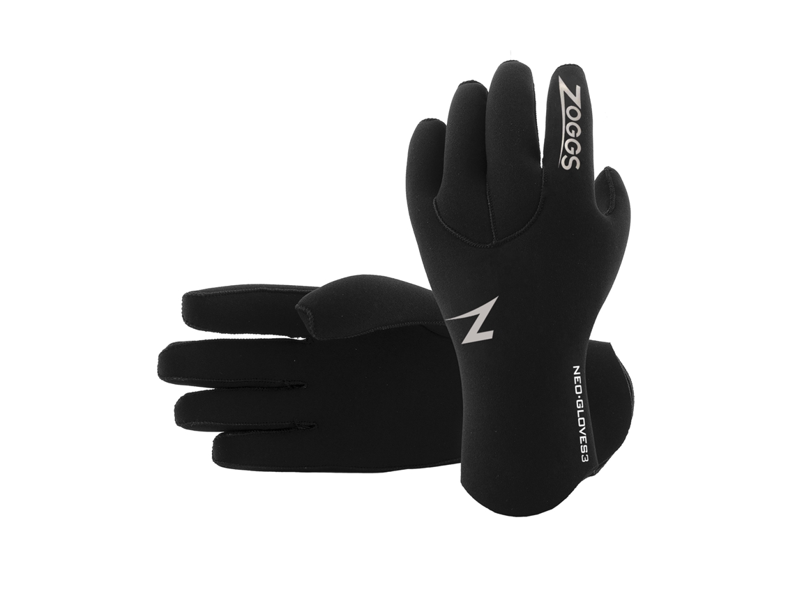 Luvas Unissexo de Natação ZOGGS (M - Preto)