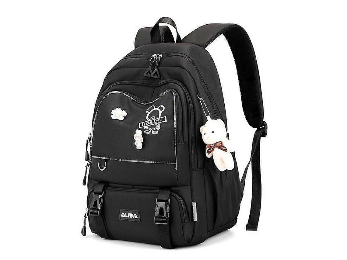 Mochila De Nylon Impermeável Para Estudantes, Mochila Escolar Casual Para Laptop Olysi Shop
