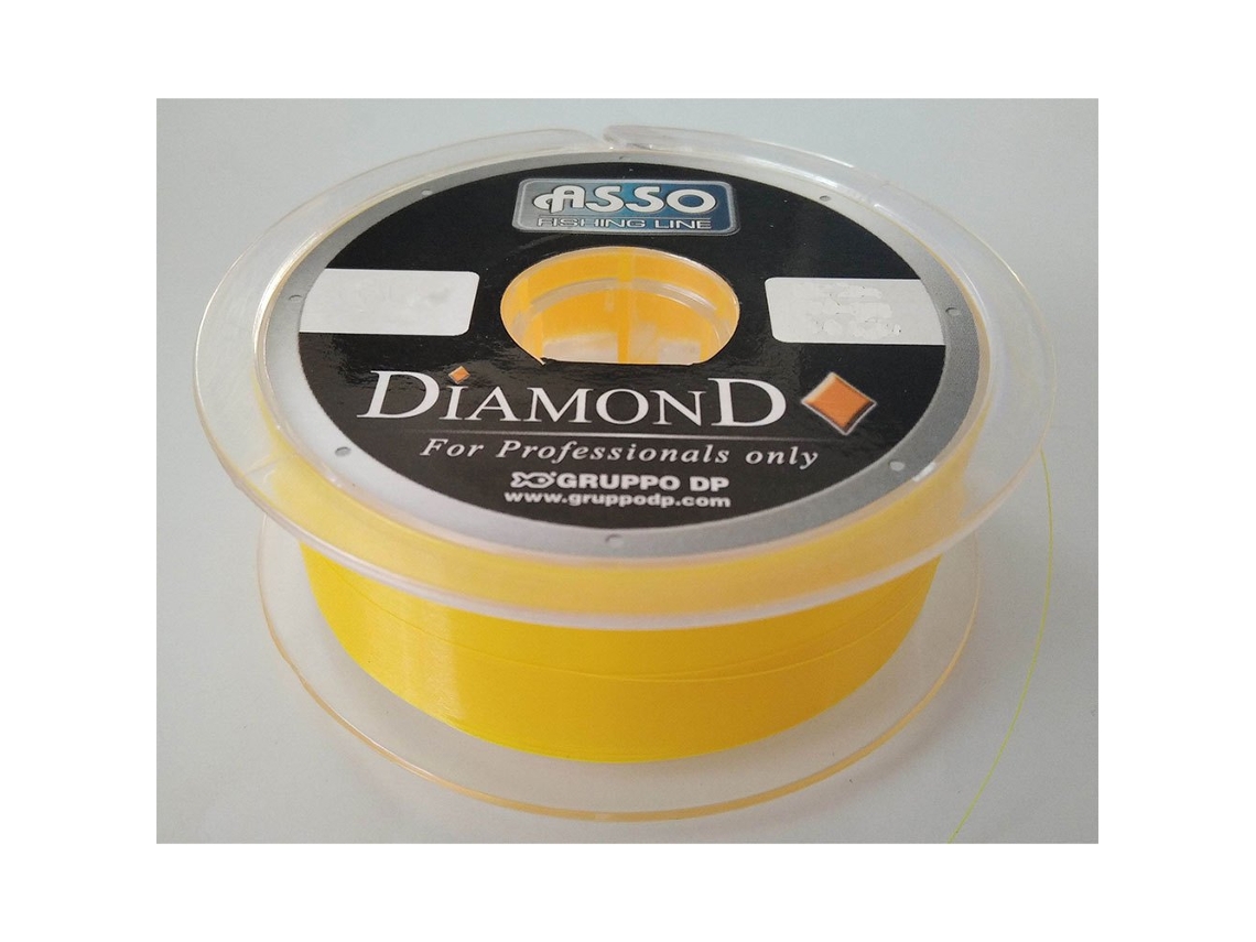 Monofilamento Diamond 100 M Amarelo 0.160 Mmasso