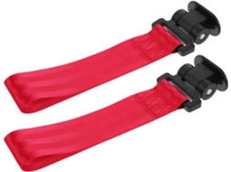 Corda de nylon vermelha para Puxar, pacote com 2 unidades, adesiva, para uso diário.