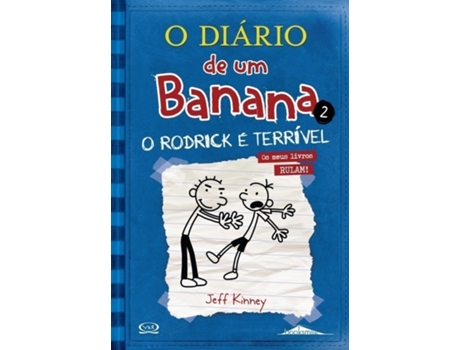 Livro O Diário de um Banana 2: O Rodrick É Terrível de Jeff Kinney (Português - 2009)