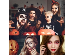 Pintura Facial E Corporal Água Segura Para Crianças Adultos Halloween Cosplay Festivais