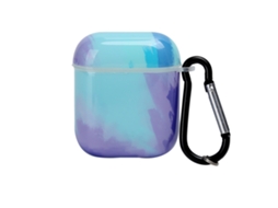 Capinha Protetora Mali para Fones de Ouvido Ios Earbuds 1/2 com Carabiner Absorvente de Impactos