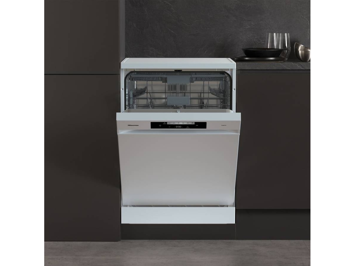 Máquina de Lavar Loiça HISENSE HS643C90W (16 Conjuntos - 60 cm - Branco)
