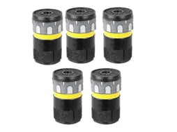 Conjunto De 5 Núcleos De Substituição Para Cápsulas De Microfone Dinâmico Aquaforge