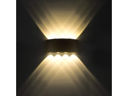 2026 lâmpada de Parede Led 8w Ip65 Alumínio Moderna Anticorrosiva Luz Quente Econômica de Energia Classe F