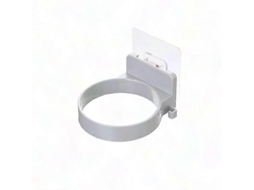 Suporte de Secador Cabelo Montado na Parede Sem Broca Organizador Banheiro Adesivo para Armazenamento Secad Or GOKOCO